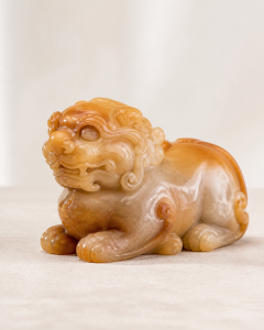 寿山石瑞兽摆件